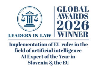 Leaders in Law Global Awards 2026 Winner – AI Expert of the Year in Slovenia & the EU, Veronika Cukrov